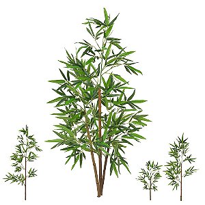 Planta Artificial Árvore Bambu Real Toque - 1,20 M